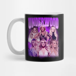 RETRO VINTAGE CARRIE UNDERWOOD BOOTLEG STYLE Mug